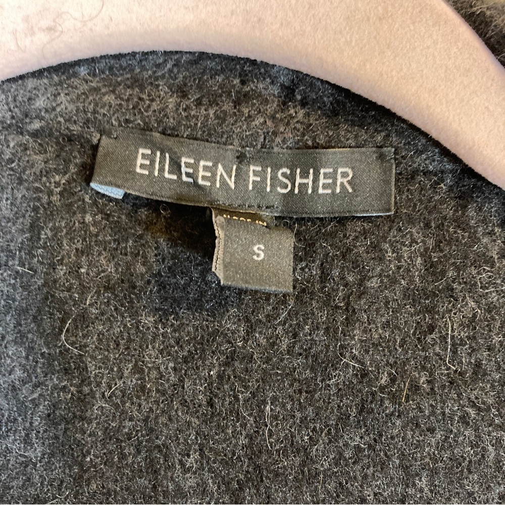 Eileen Fisher Baby Alpaca Wool Belted Jacket NWOT - Size Small - Picture 10 of 11